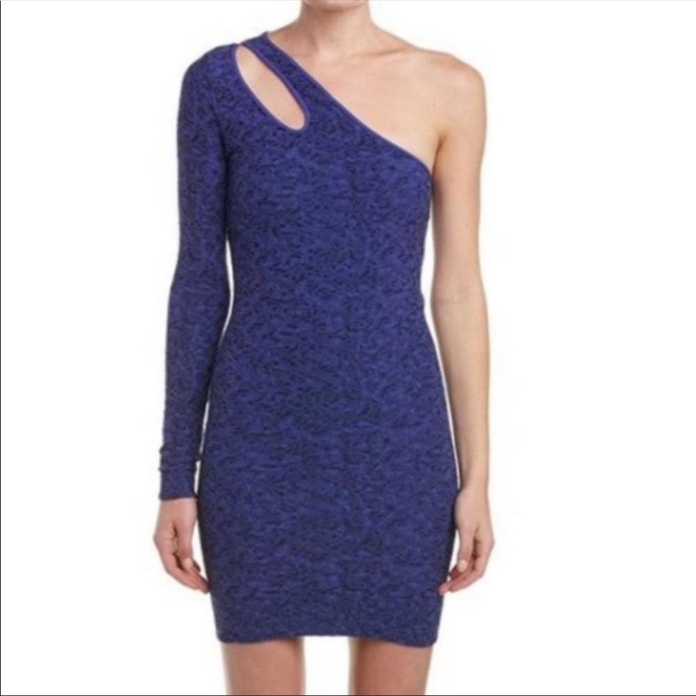 BCBG Generation Bodycon One-Sleeve dress